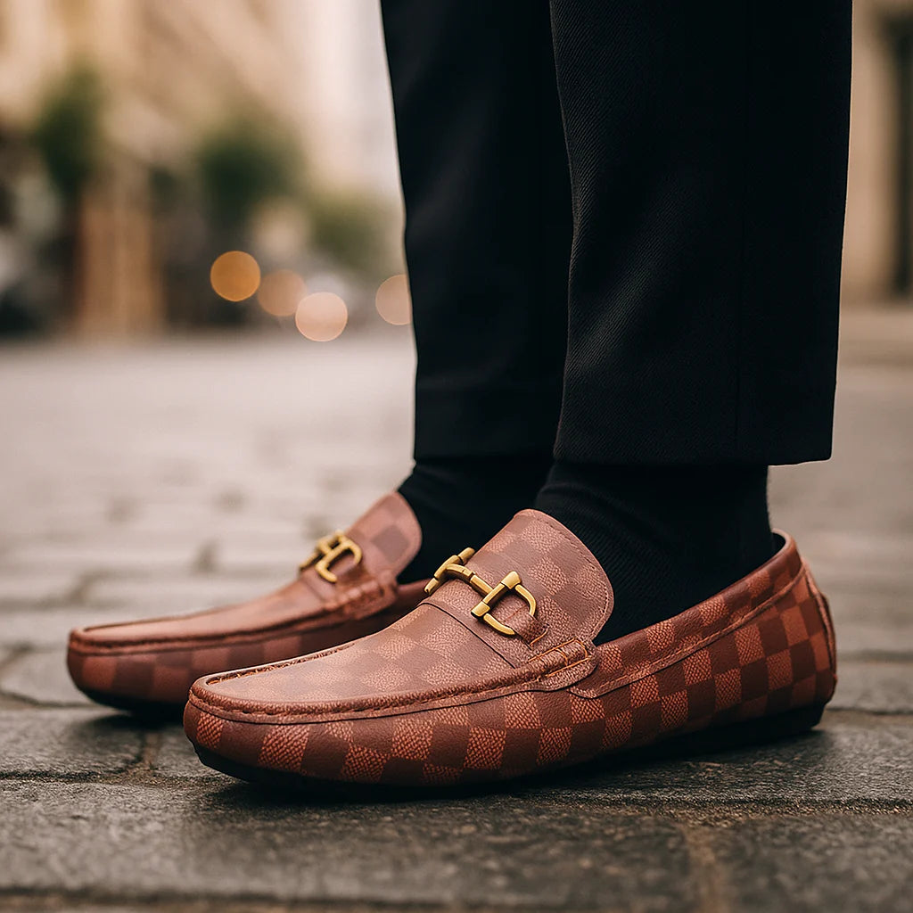 NICOLAI LEATHER LOAFER