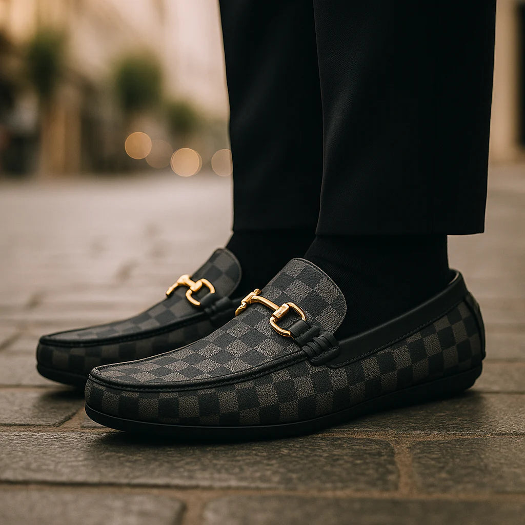 NICOLAI LEATHER LOAFER