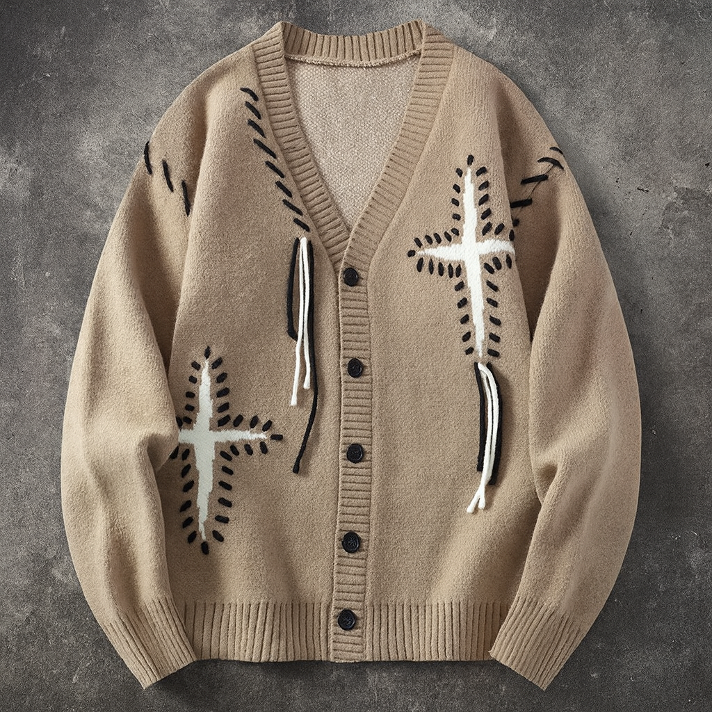 CALVARY CROSSKNIT CARDIGAN