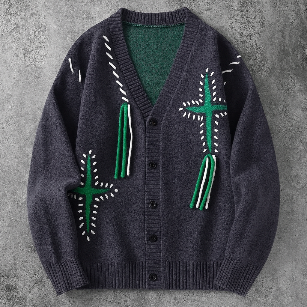 CALVARY CROSSKNIT CARDIGAN
