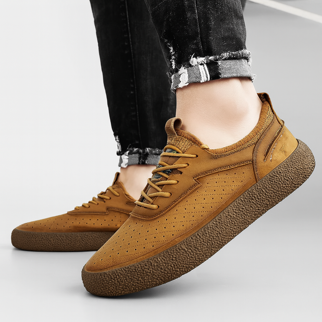 GUNNAR LEATHER SHOES