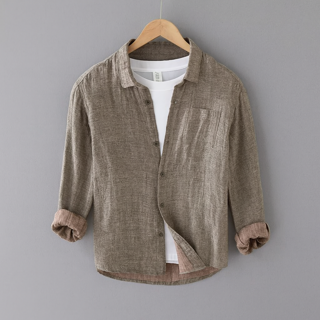 CAPRI LINEN LONG SLEEVE