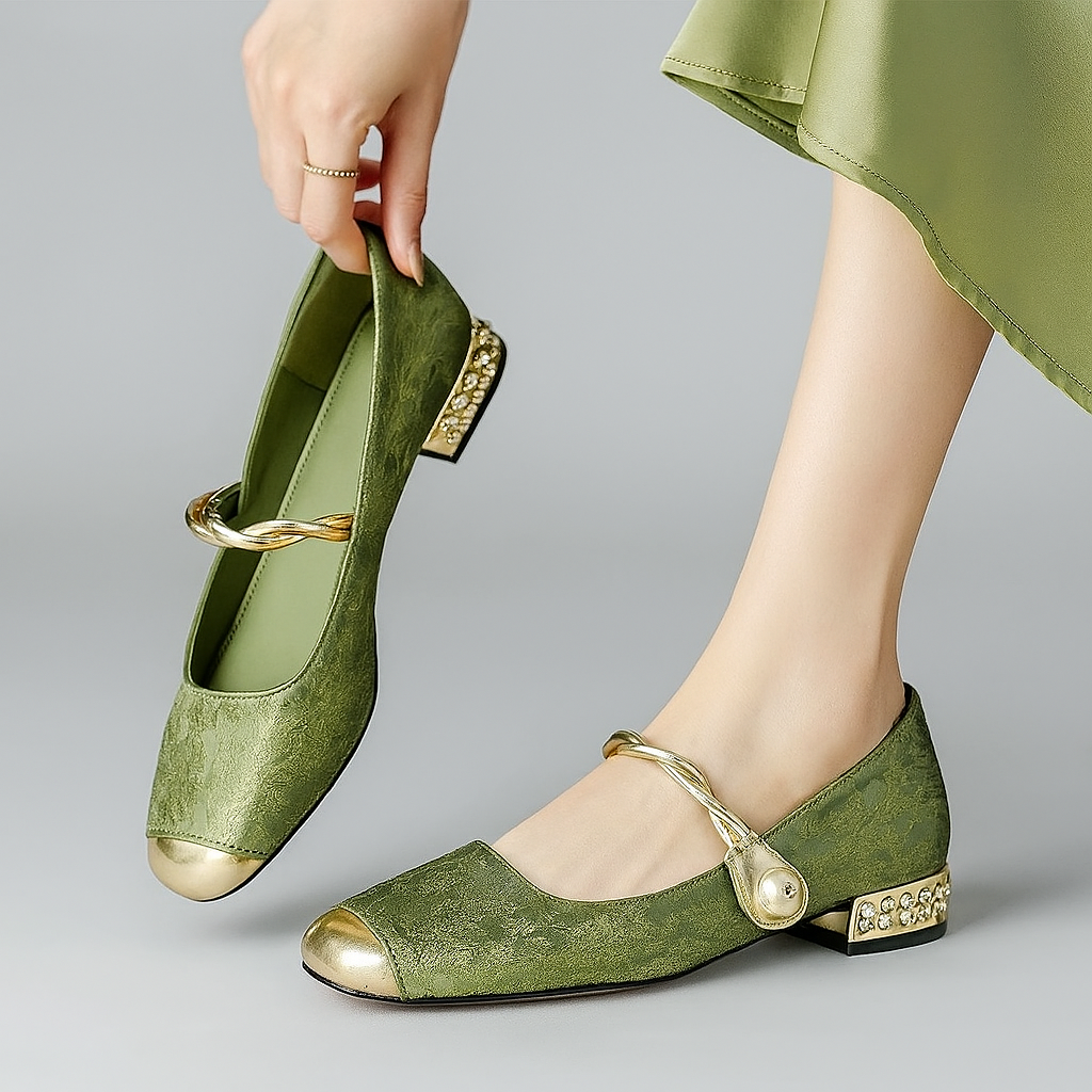 MELANIE DIAMOND FLATS