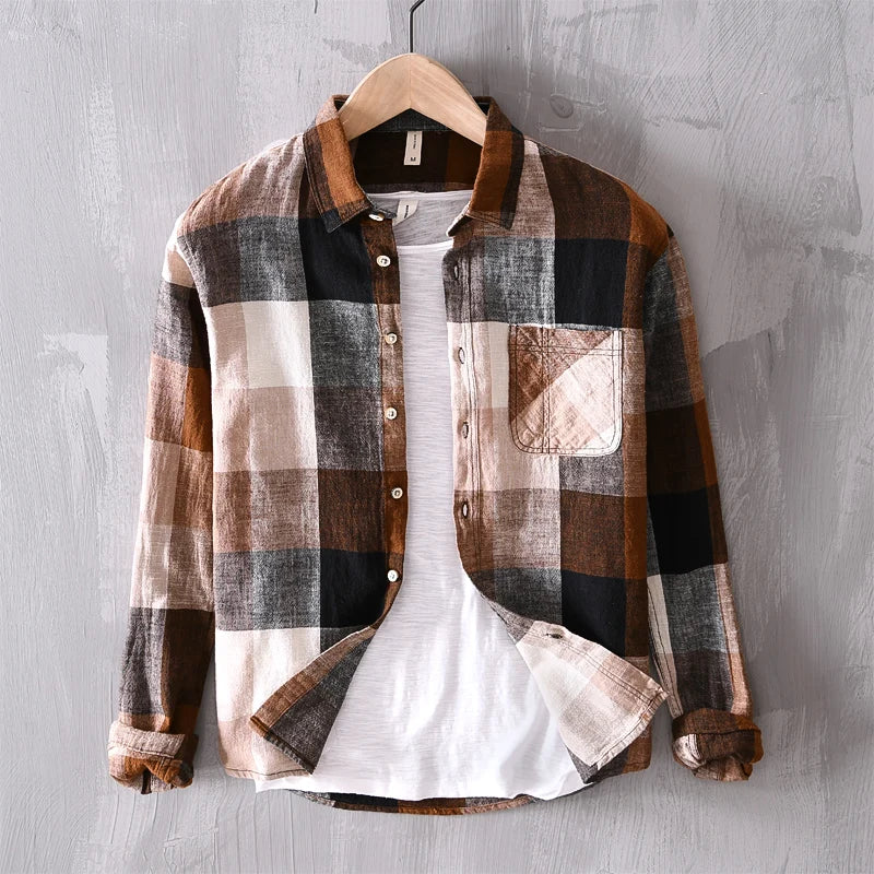EASTWOOD LINEN LONG SLEEVE