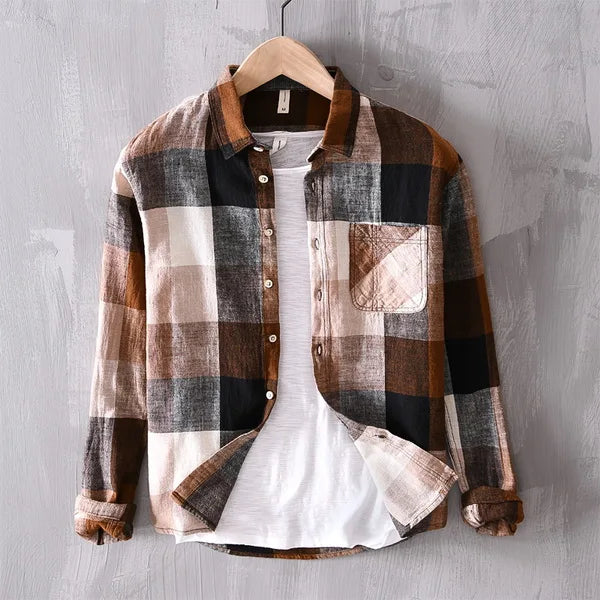 EASTWOOD LINEN LONG SLEEVE