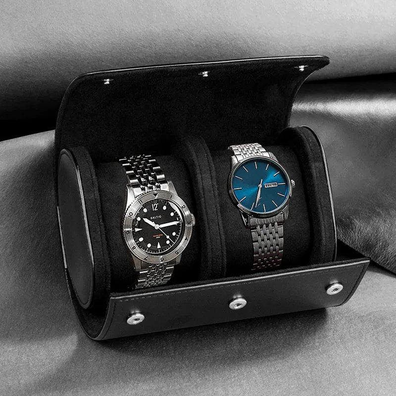 LEATHER LUXE WATCH CASE