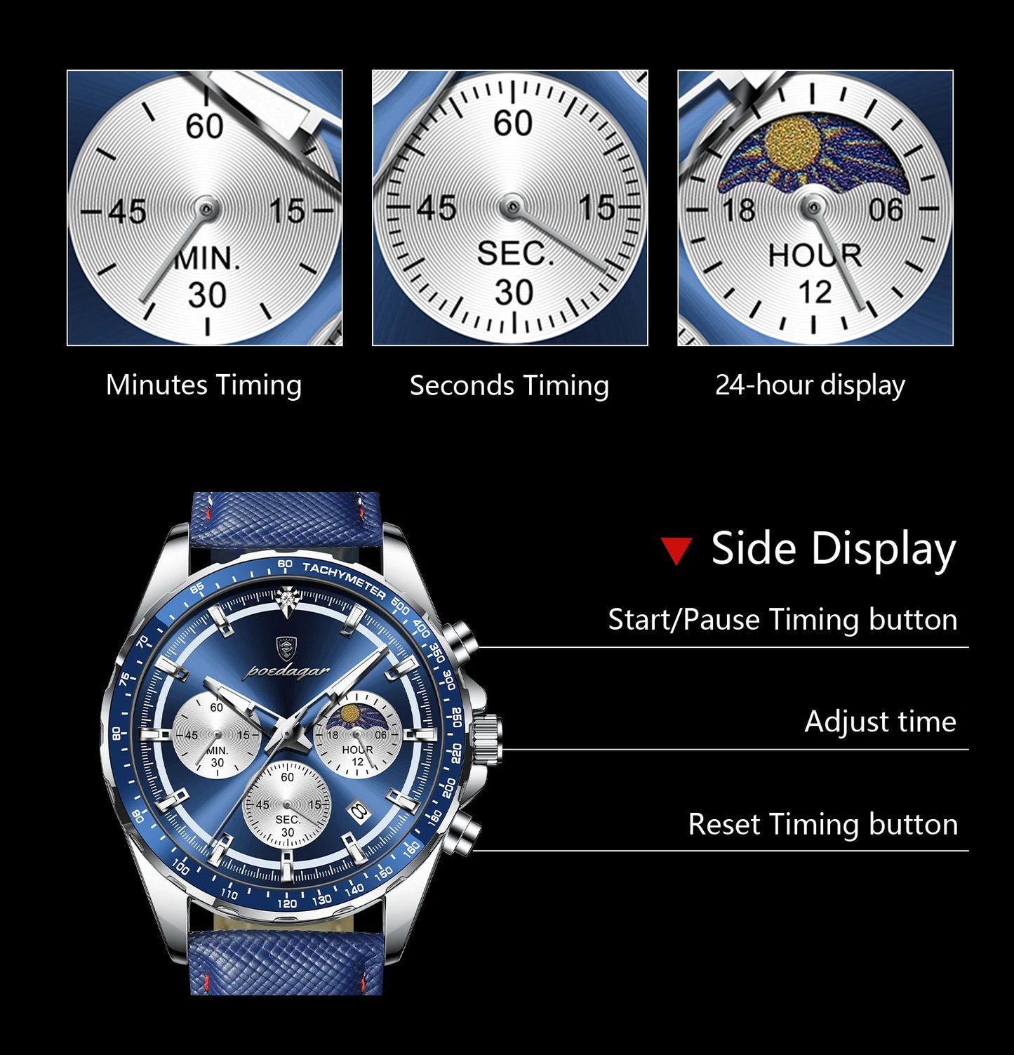 CORDOVA CHRONOMASTER WATCH