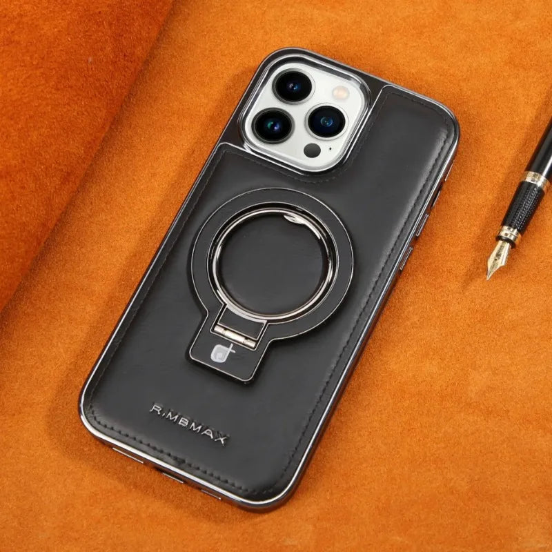 HALOGUARD LEATHER iPHONE CASE