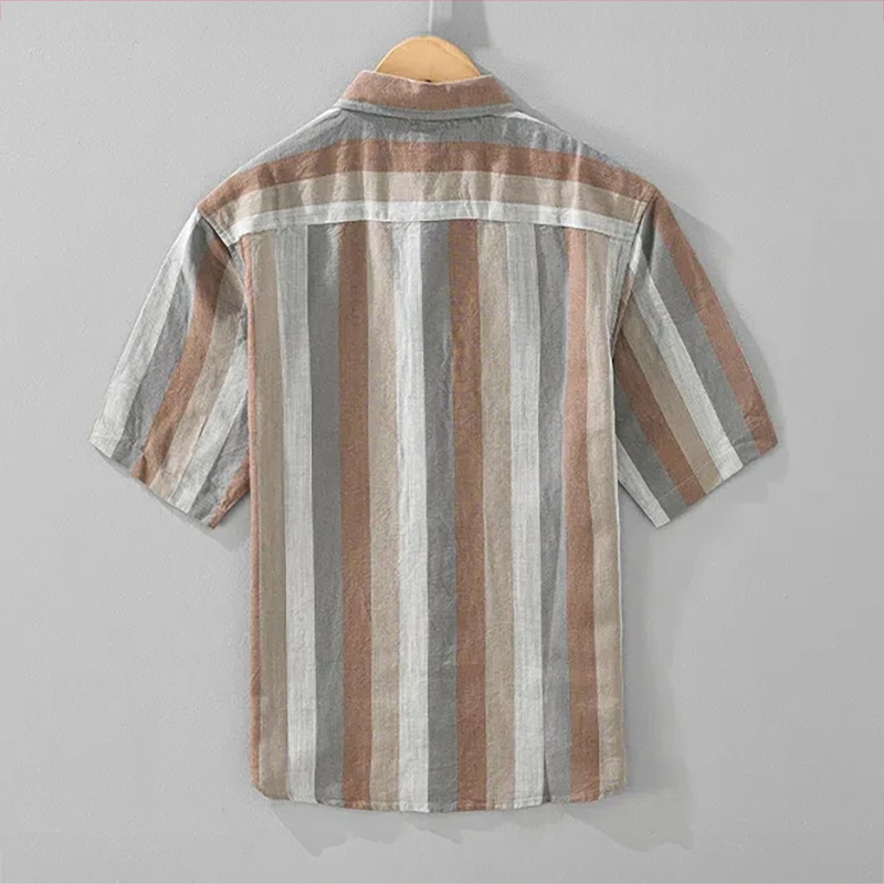 CALDEN LINEN SHORT SLEEVE