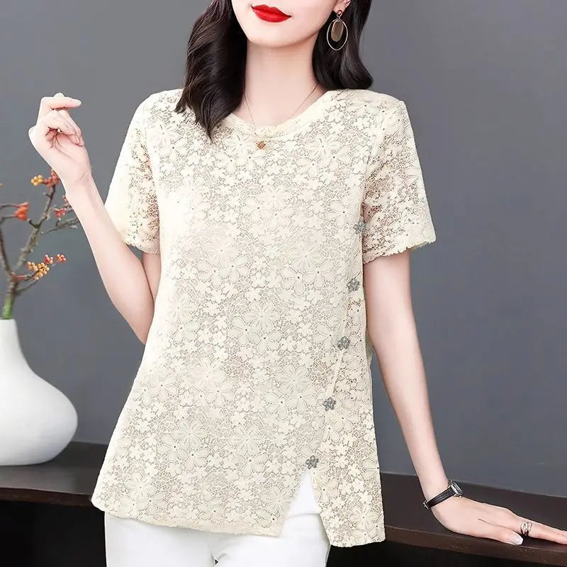 SELENA BREEZELACE BLOUSE