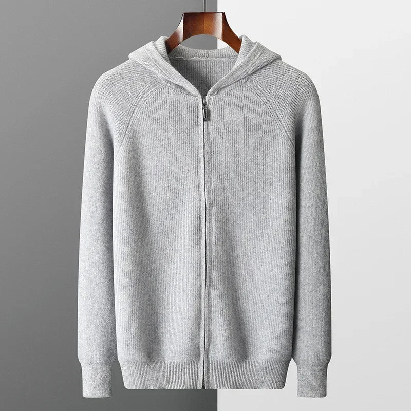 VANMEYER KNITTED HOODIE