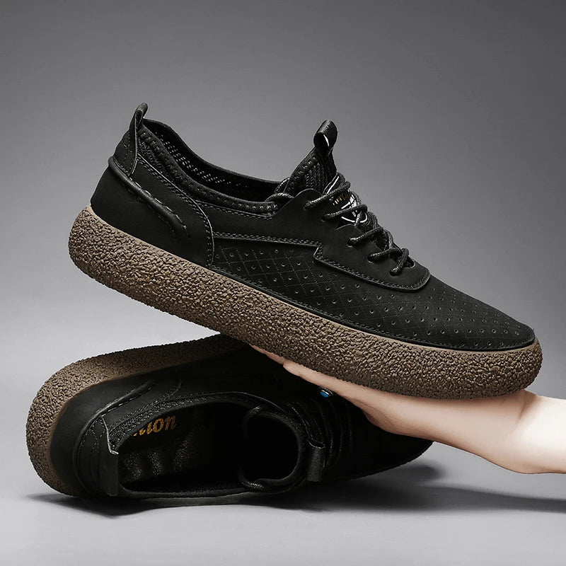 GUNNAR LEATHER SHOES