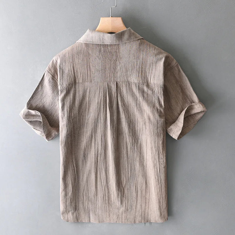 WESLEY LINEN SHORT SLEEVE