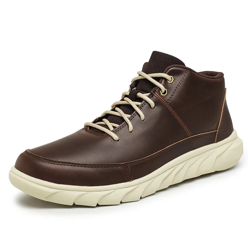 HUXLEY LEATHER HIGH TOPS