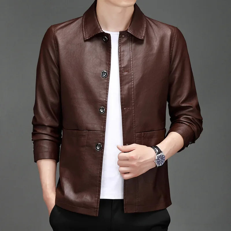 FRANKLIN FORCE LEATHER JACKET