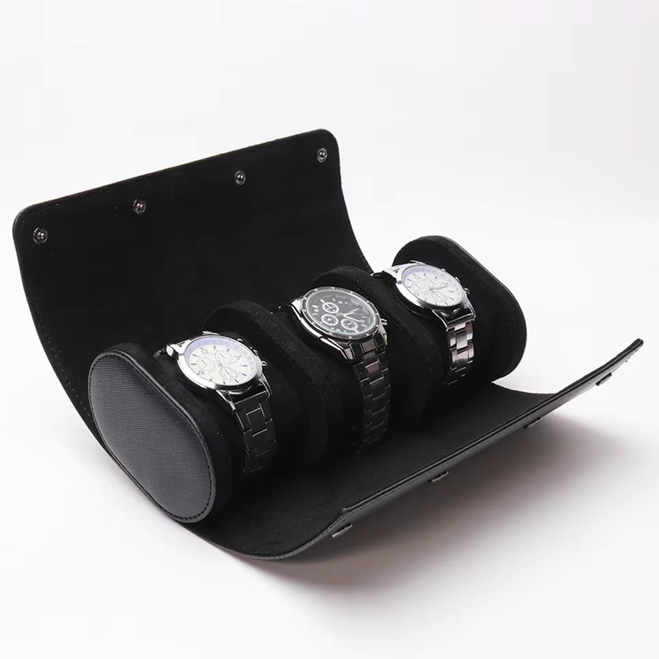 LEATHER LUXE WATCH CASE