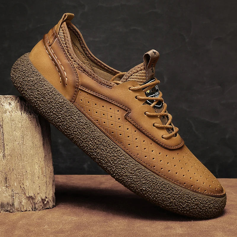 GUNNAR LEATHER SHOES