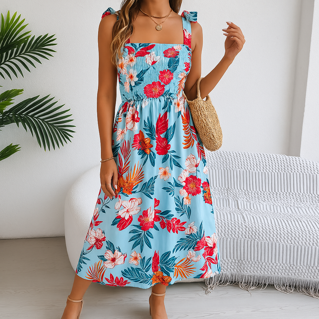 Moana Spring Floral Dress