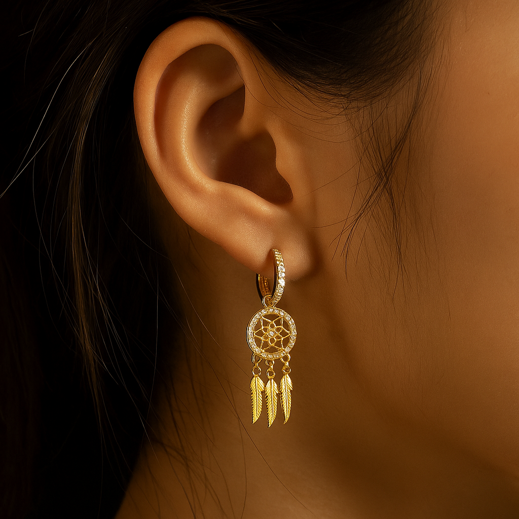 SUNFEATHER BOHO EARRINGS