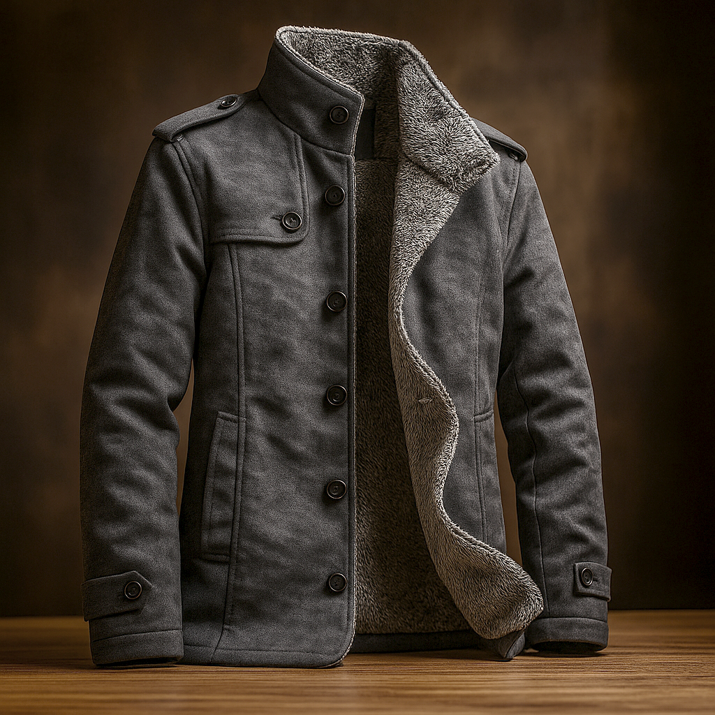 Trenton Suede Overcoat