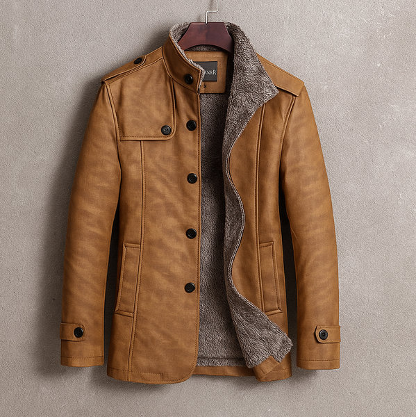 Trenton Suede Overcoat – Brecklen & Meyer