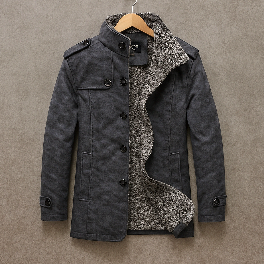 Trenton Suede Overcoat – Brecklen & Meyer