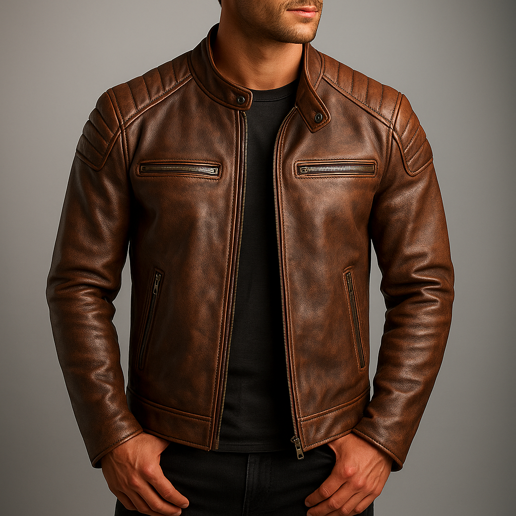 Barger Vintage Leather Jacket