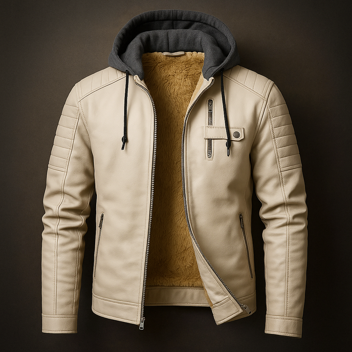 Colt Brookson Leather Hoodie