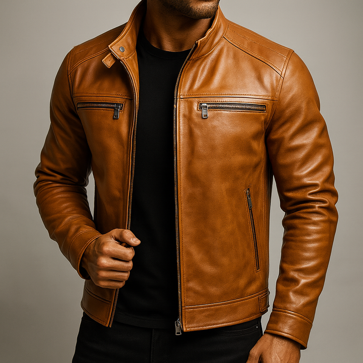 Cain Bishop Leather Jacket
