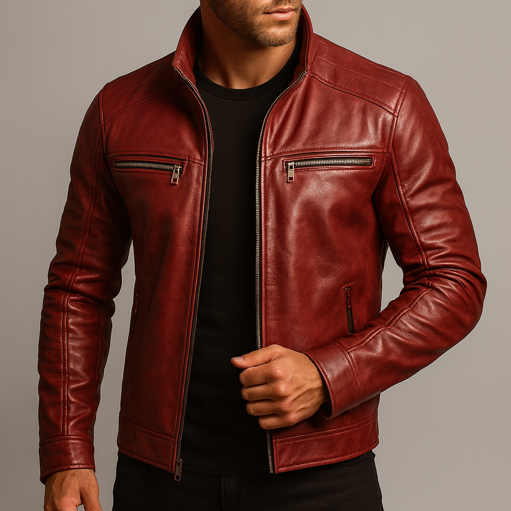 Cain Bishop Leather Jacket