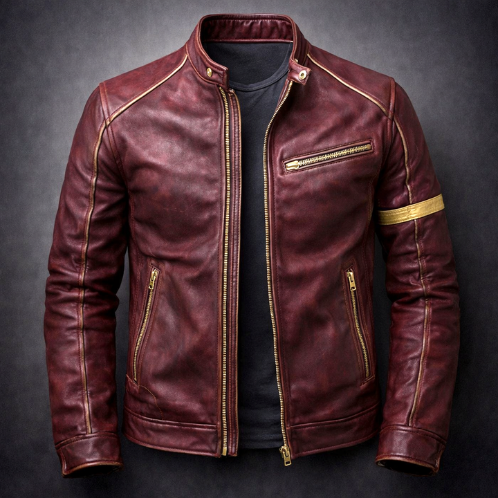 Rossi Patina Leather Jacket