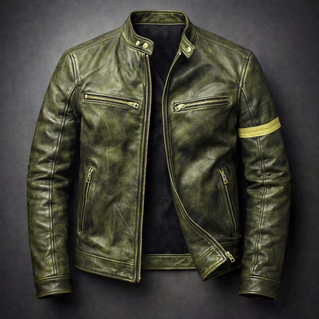 Rossi Patina Leather Jacket