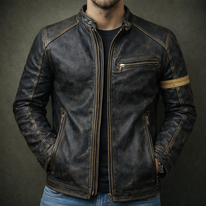 Rossi Patina Leather Jacket