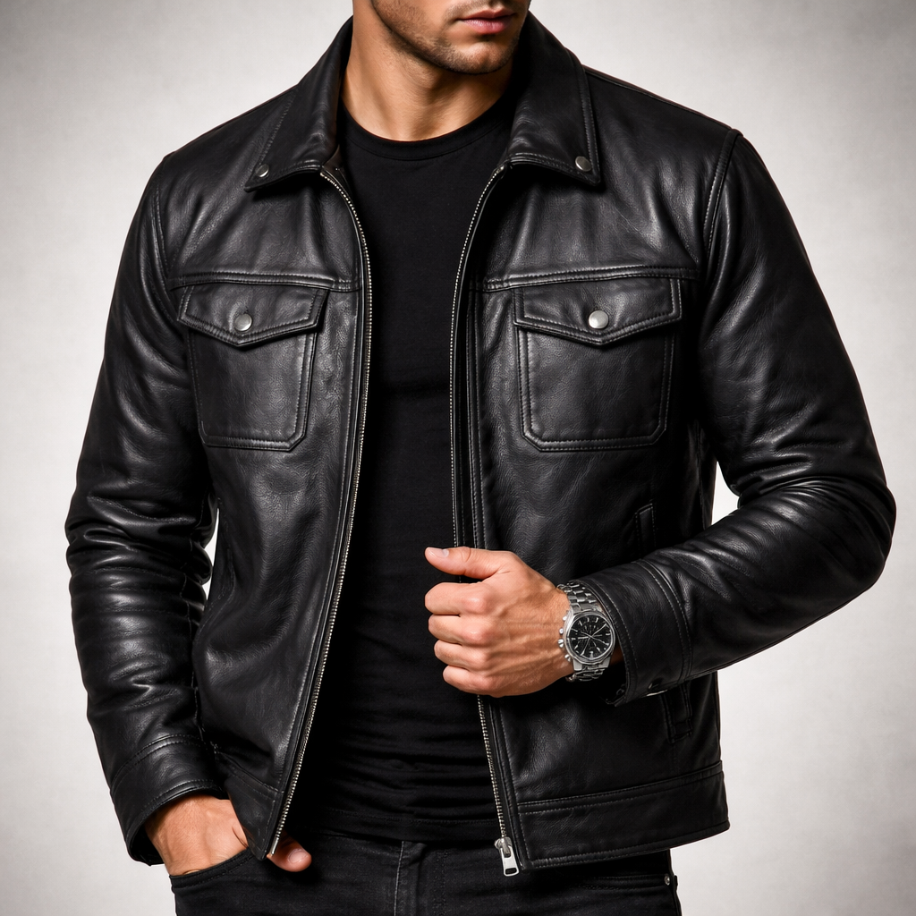 Jack Crowe Leather Jacket