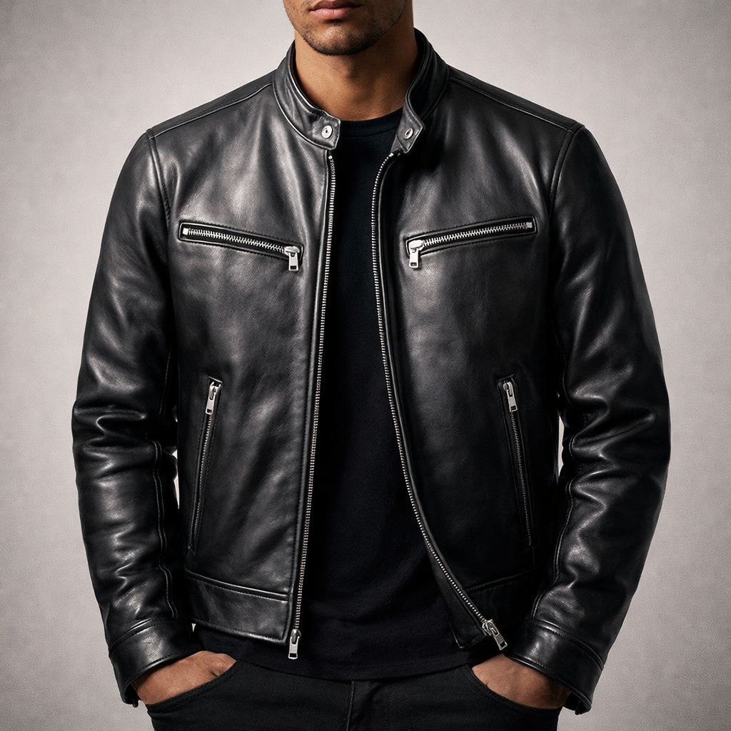 Barger Vintage Leather Jacket X2