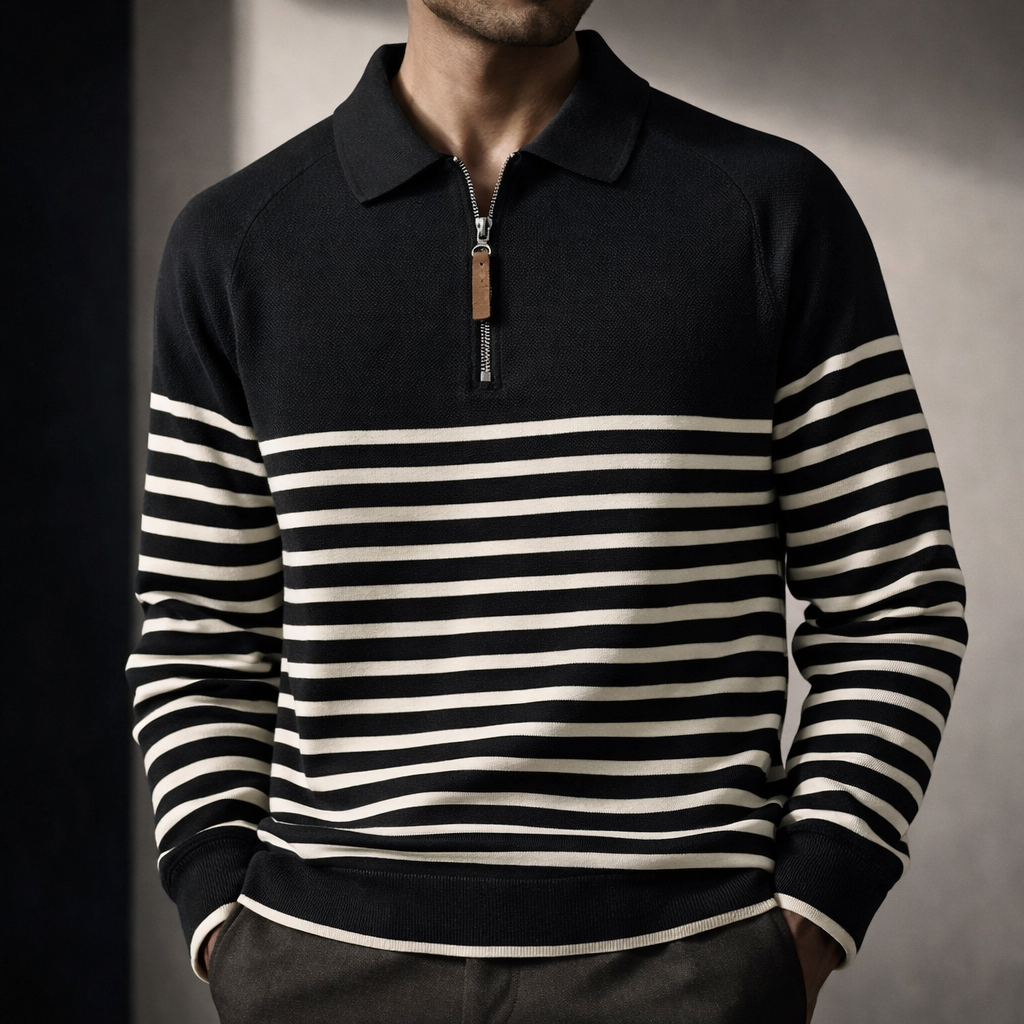 Brady Quarter-Zip Sweater