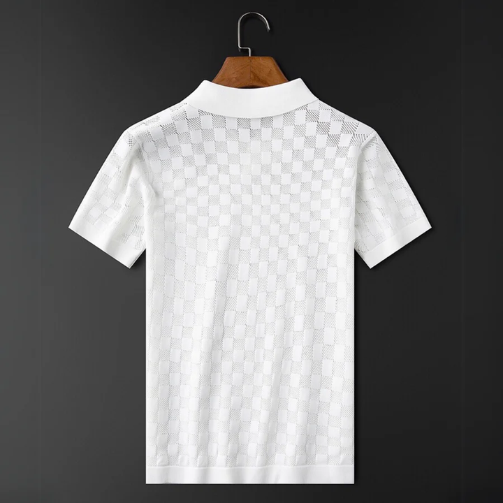 Vince Calder Checknit Polo