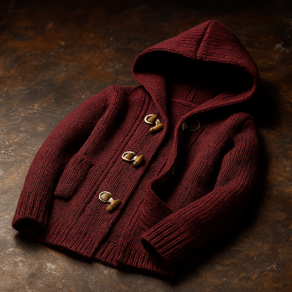 HIMALAYAN KNITTED HOODIE