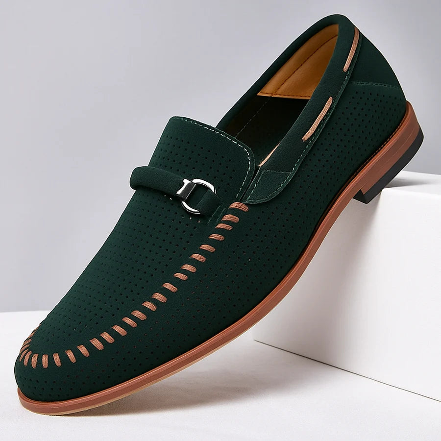Belize Genuine Suede Loafers