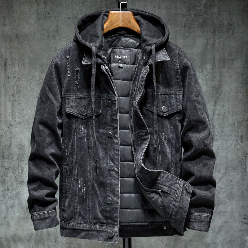 RIDGEMEYER THERMAL DENIM HOODIE