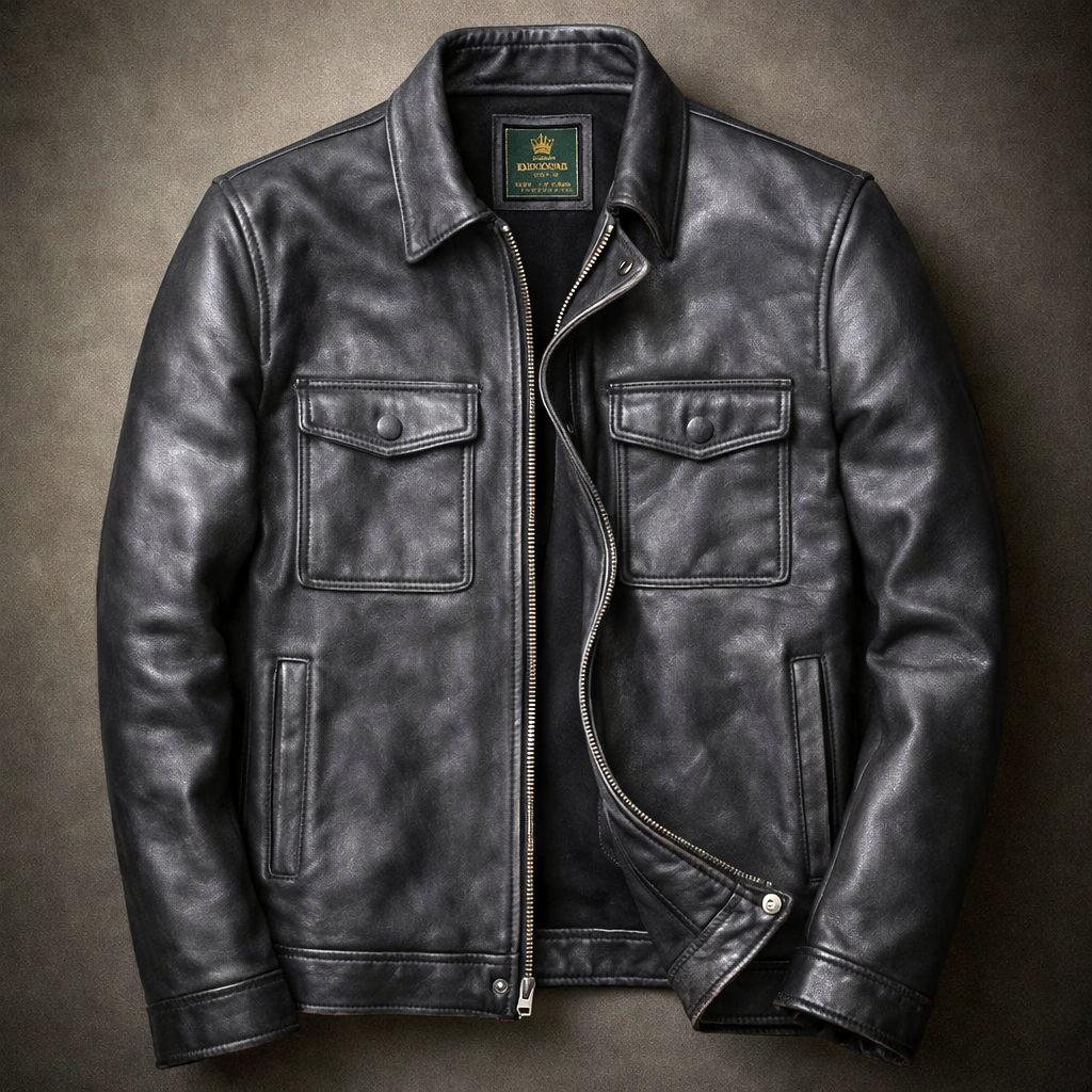 Jack Crowe Leather Jacket