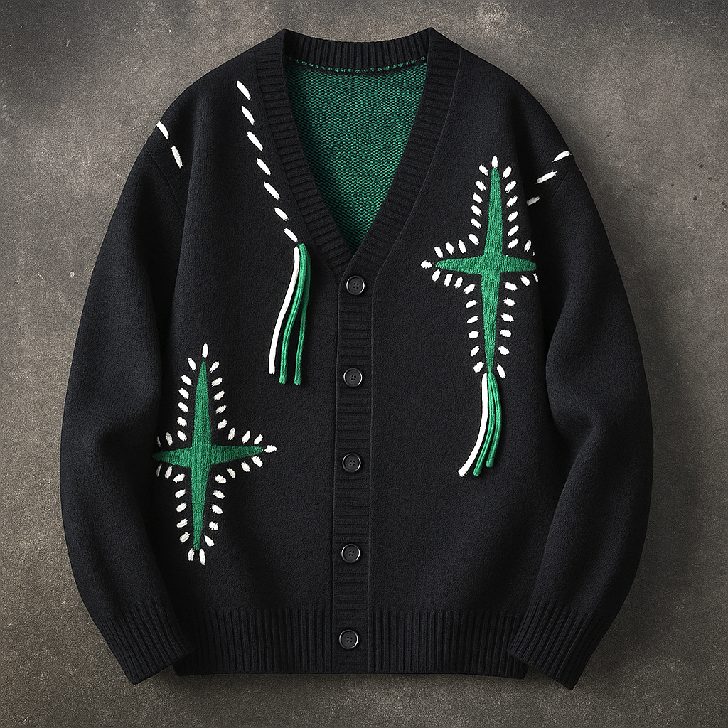 CALVARY CROSSKNIT CARDIGAN
