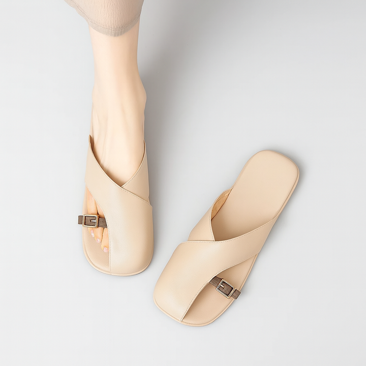 Meyer Jane Buckle Flats