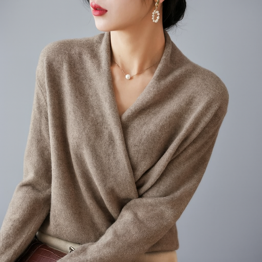 WINSLET WOOL V-NECK