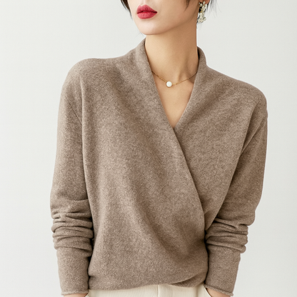 WINSLET WOOL V-NECK