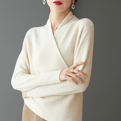 WINSLET WOOL V-NECK