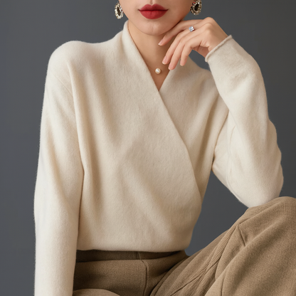 WINSLET WOOL V-NECK