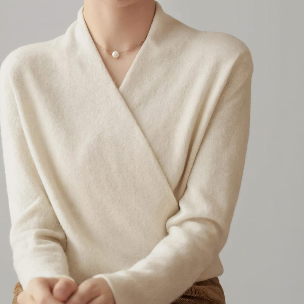 WINSLET WOOL V-NECK