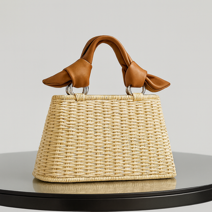 MONCLAIRE WOVEN HANDBAG