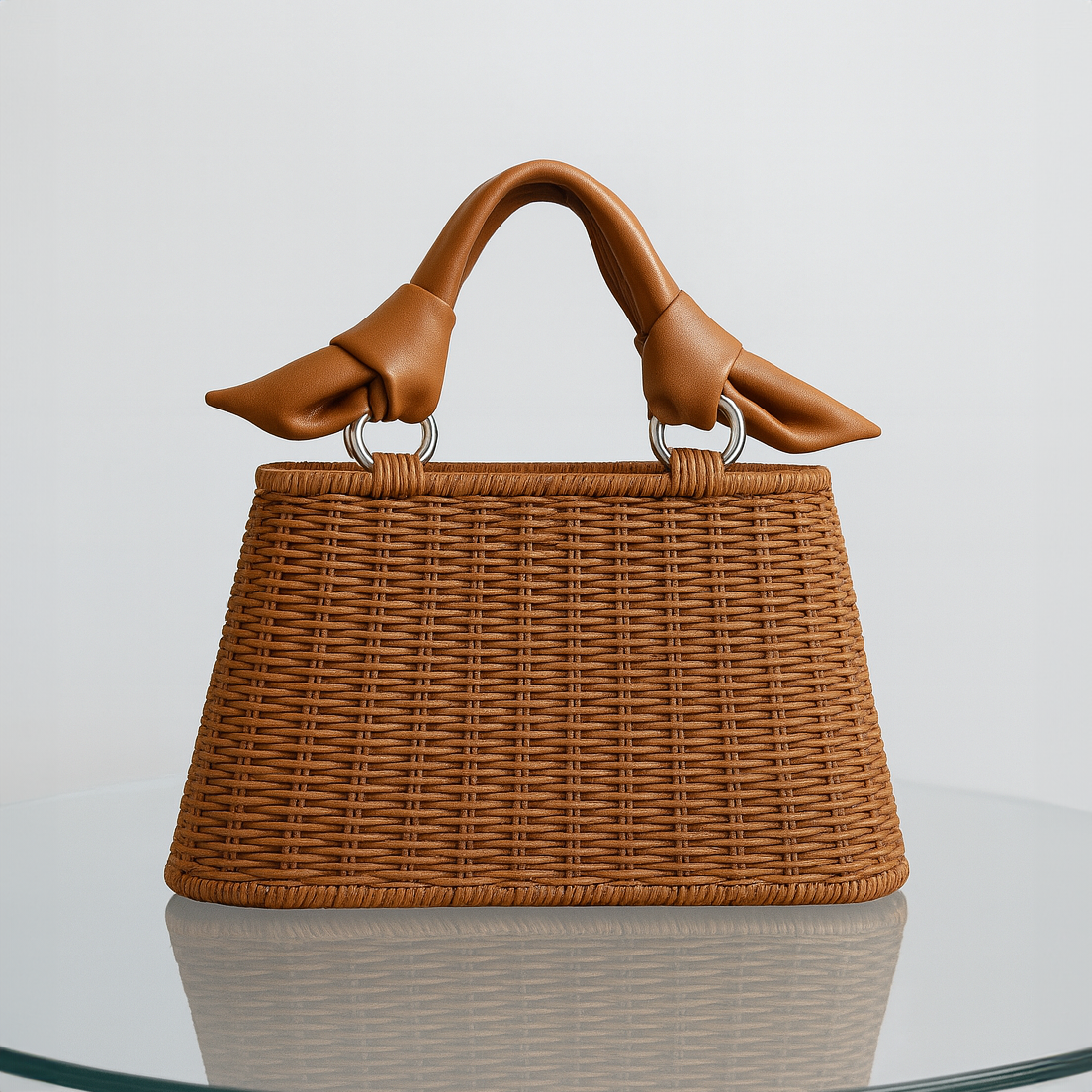 MONCLAIRE WOVEN HANDBAG
